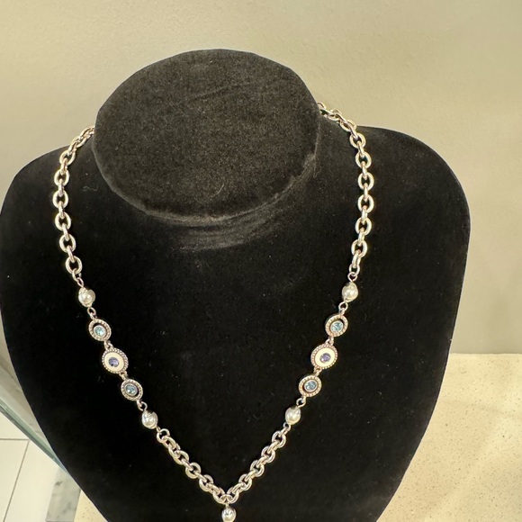 Brighton new without tags evil eye crystal and enamel detailing necklace - Picture 5 of 7